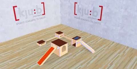 Cube Sports U3 Sett 2 | Parkour Stort sett til barnehage