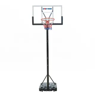 Basketballstativ Miami med rund stolpe Flyttbart | Justerbar høyde