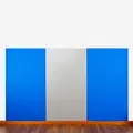 Veggpolstring | Bl&#229; 200x100x3 cm