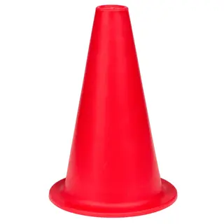 Markeringskjegle Flexi 23 cm | Rød 1 stk | Tåler kulde