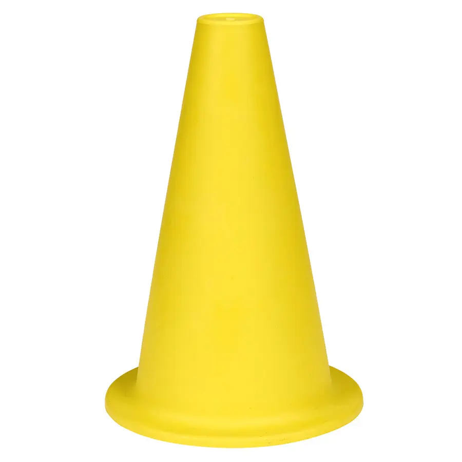 Markeringskjegle Flexi 23 cm | Gul 1 stk | Tåler kulde 