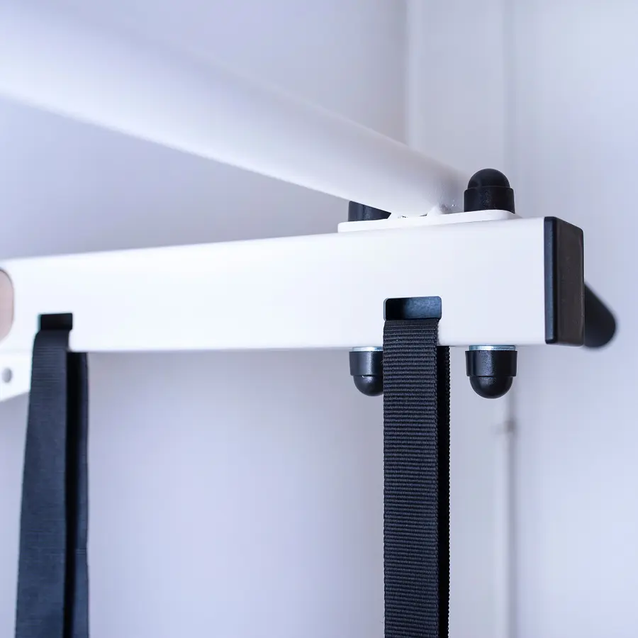 Ribbevegg BenchK 412 Hvit Pull-up | turnringer| husketallerken 