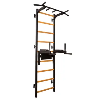 Ribbevegg BenchK 312B Svart Pull-up | Høydejusterbar dip bar