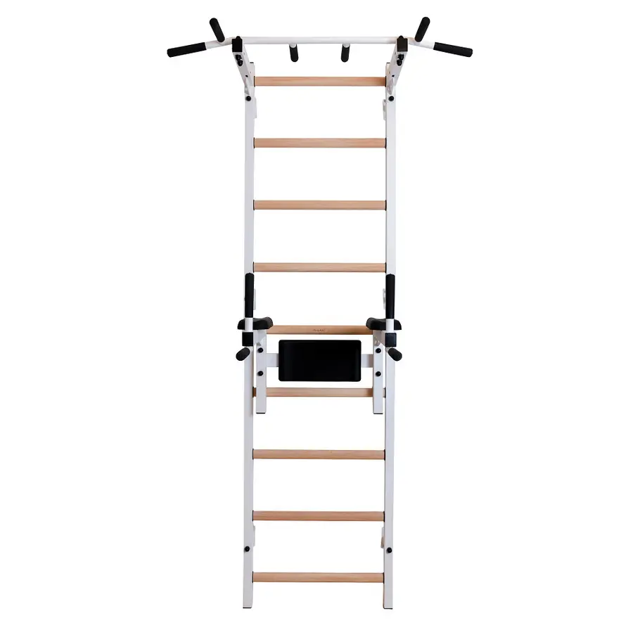 Ribbevegg BenchK 312W Hvit Fastmontert pull-up | dip bar 