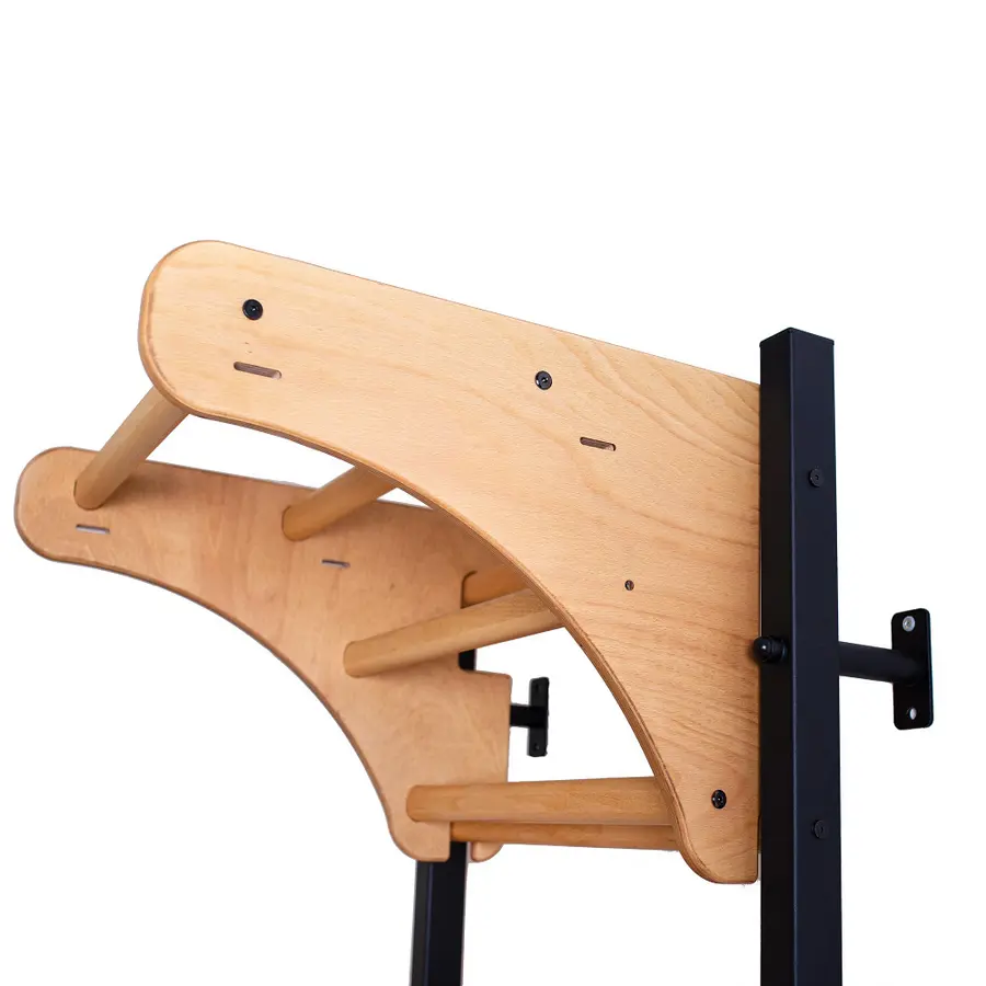 Ribbevegg BenchK 211B Svart Pull up stativ 