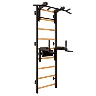 Ribbevegg BenchK 712B Svart Avtakbar pull-up| H&#248;ydejusterbar dip bar