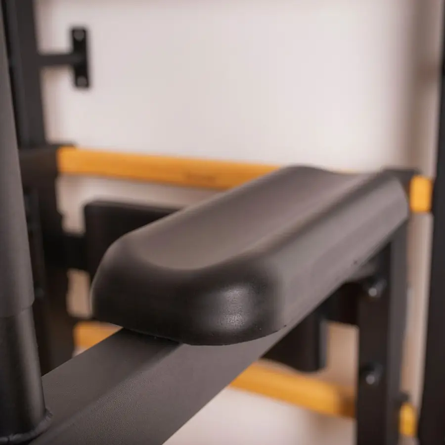 Ribbevegg BenchK 712B Svart Avtakbar pull-up| Høydejusterbar dip bar 