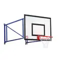 Vegghengt basketkurv foldbar Komplett | Til betong | Høydejustering
