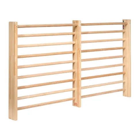 Ribbevegg Sport-Thieme Mini 180 x 90 cm 2 seksjoner | Avstand 7,8 cm