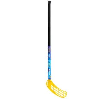 Innebandykølle Speed Kids 80 cm Gul Rett blad