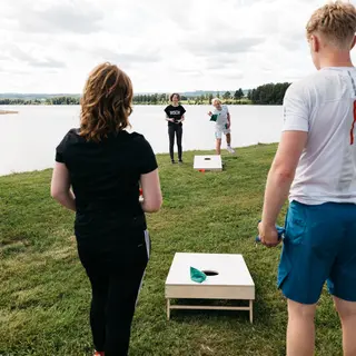 Cornhole Tournament Kastespill Til konkurransebruk