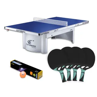 Bordtennispakke ute Cornilleau PRO 510 Bord m/nett | Baller | Racketer