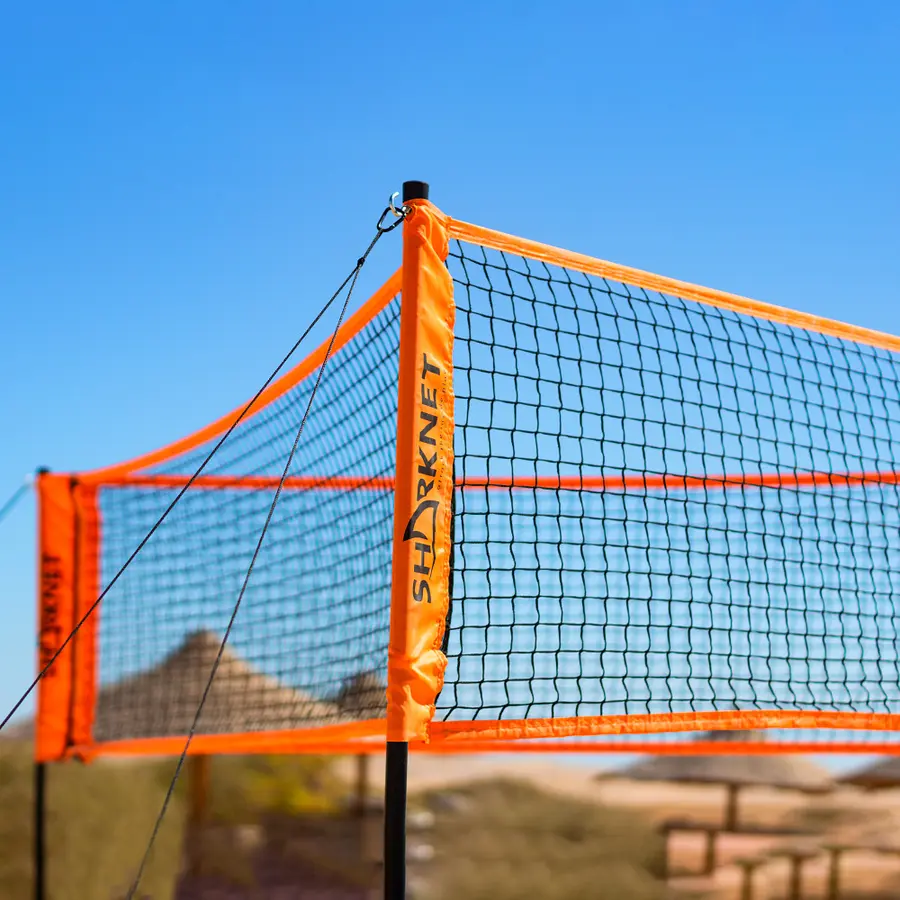 Sharknet Sandvolleyball-sett Triangelspill og vanlig spill 