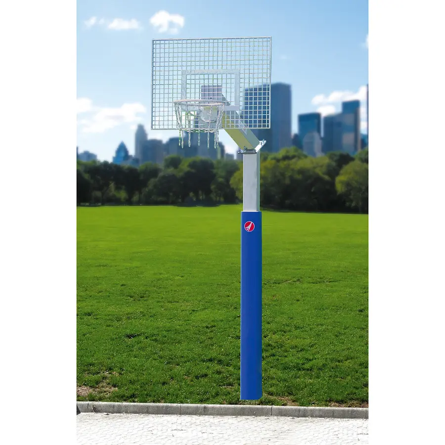 Basketballstativ Fair Play Silent 2.0 180x105 cm | Fastmontert | Fast kurv 