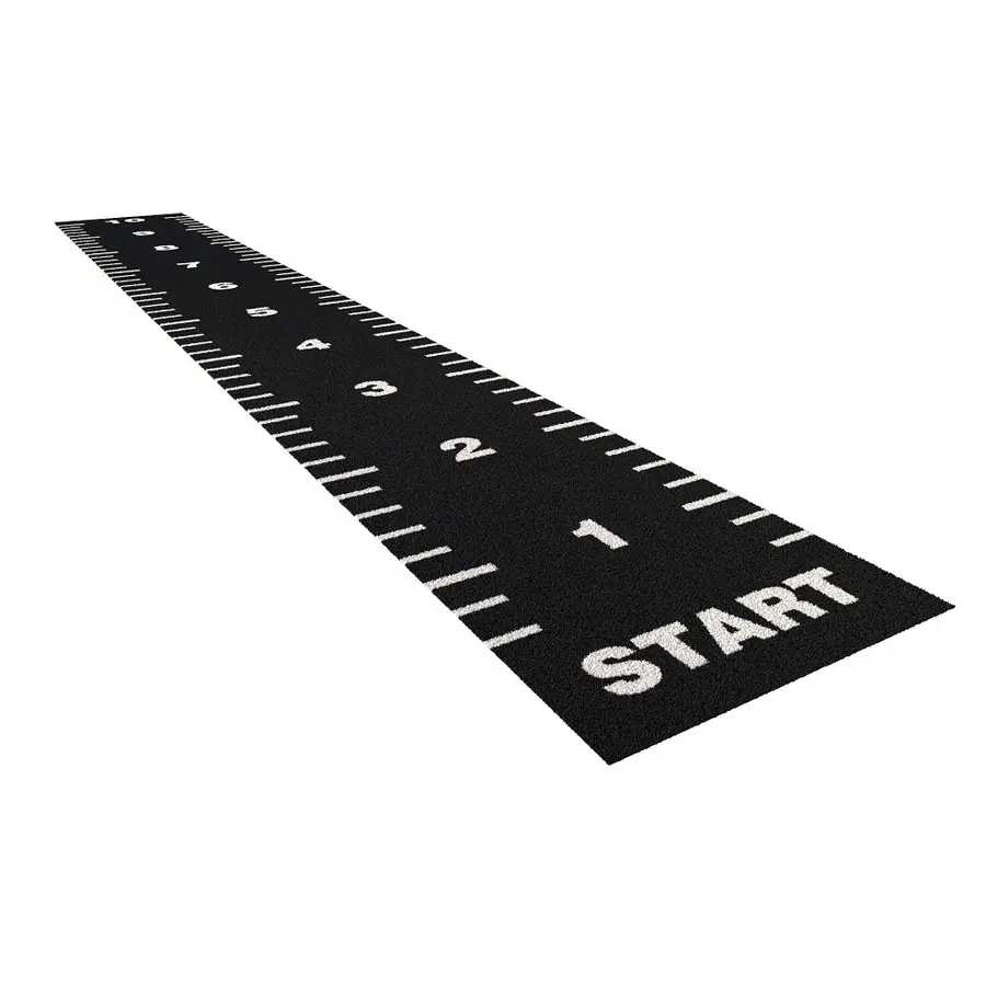 Sprintbane Essential Svart Sprinttrack | 10 x 1,33 m 