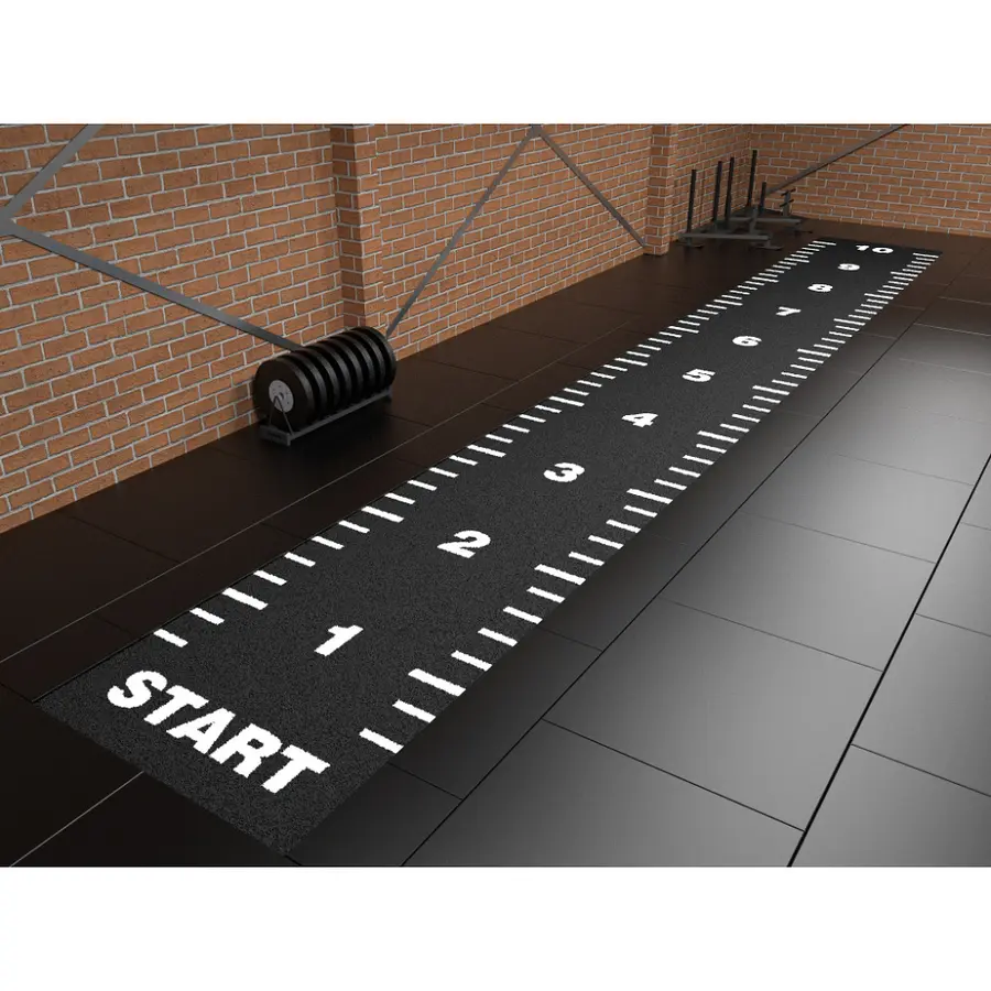 Sprintbane Essential Svart Sprinttrack | 10 x 1,33 m 
