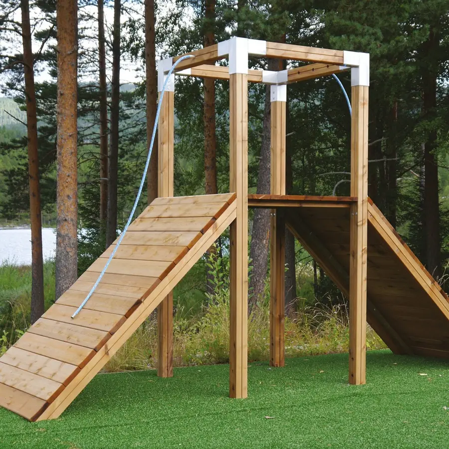 Hinder Rampe med tårn Til lekeplass og treningspark 