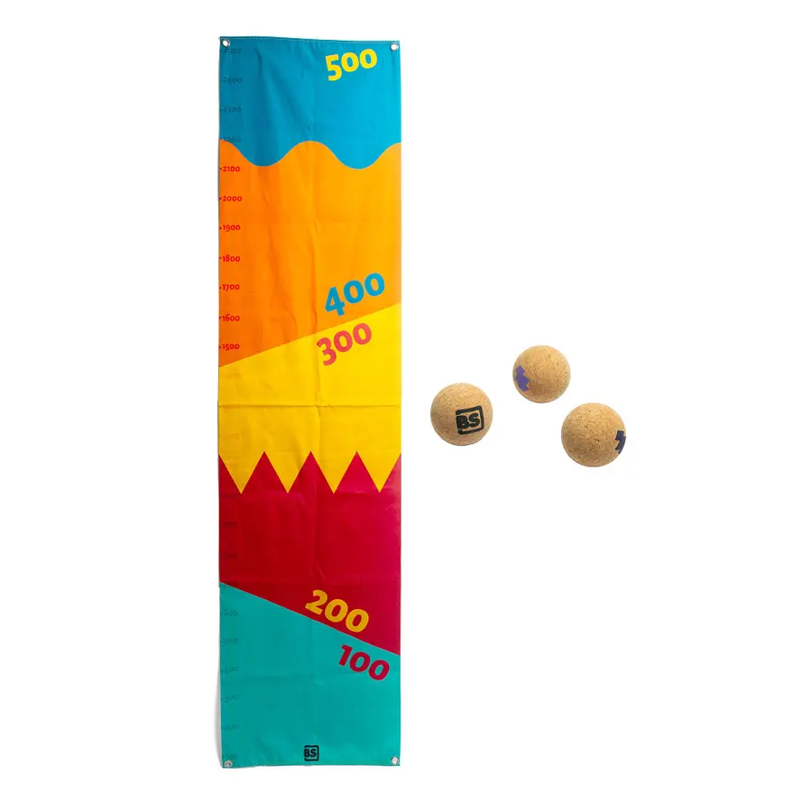 Kastespill BS Toys Roll & Stop Poengspill med korkballer 
