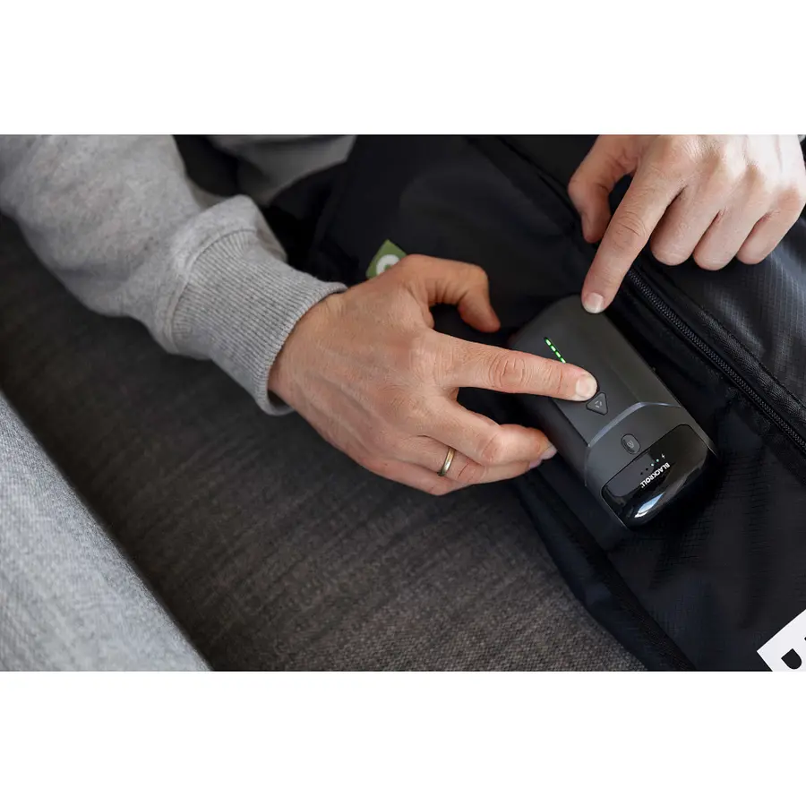 Blackroll Compression Boots S Benmassasje ved luftkompresjon 