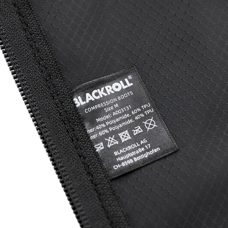 Blackroll Compression Boots S Benmassasje ved luftkompresjon 