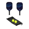 Pickleballracket Speed 2 racketer | 2 pickleballer | 1 meshbag
