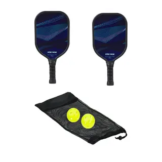 Pickleballracket Speed 2 racketer | 2 pickleballer | 1 meshbag