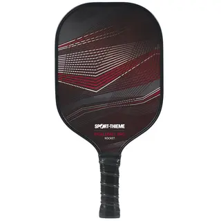 Pickleballracket Sport-Thieme Rocket Trening og match | 10mm | R&#248;d/Svart