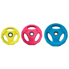 Vektskive Sport-Thieme Rubber 2,5 kg Hull 30mm | Rosa