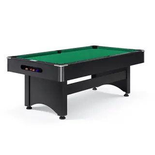 Biljardbord Galant Black Edition Grønn biljardduk | 7 eller 8 fot
