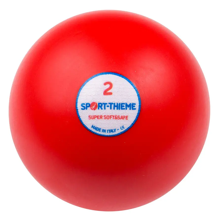 Støtkule i gummi 2 kg 100 mm | Oransje 