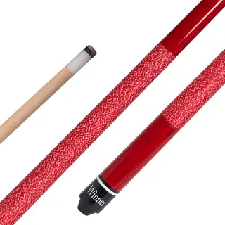 Biljardkø Winsport Winner Rød 2-delt | 147 cm