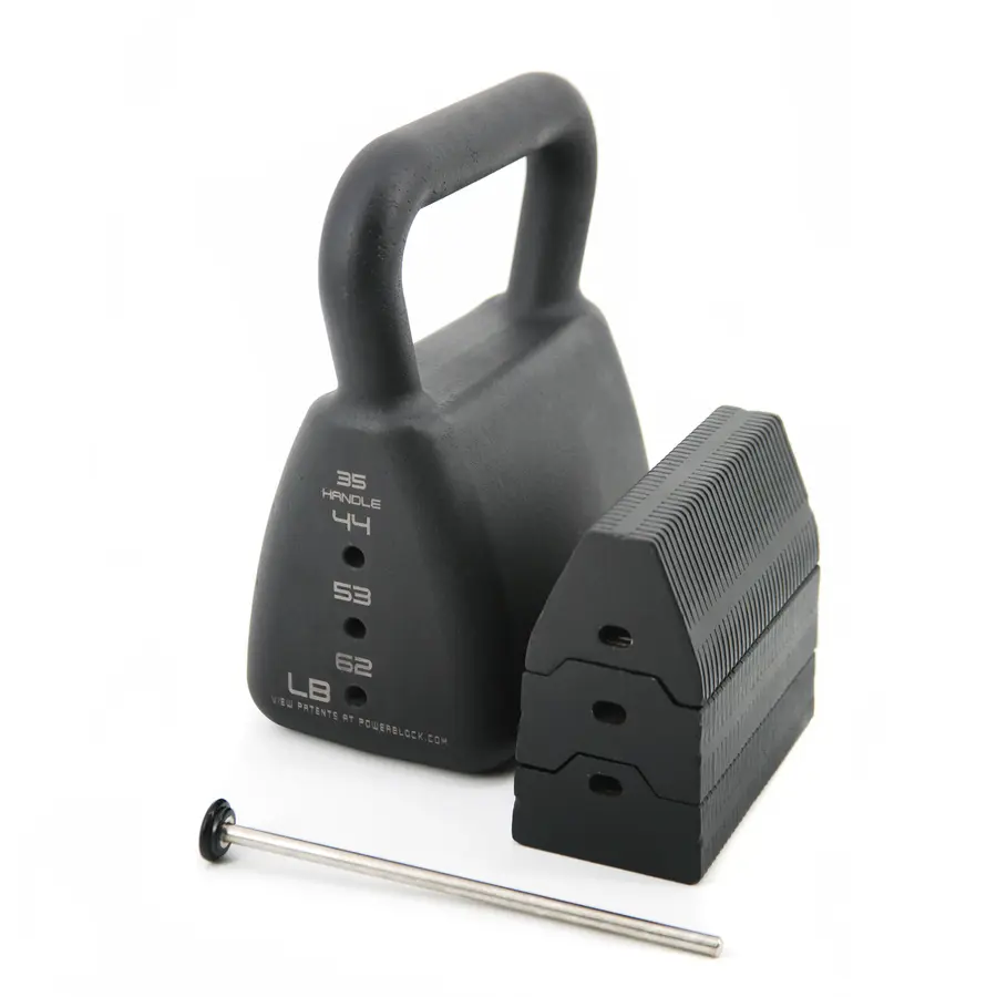 PowerBlock Kettlebell 16-28 kg Justerbar vekt 