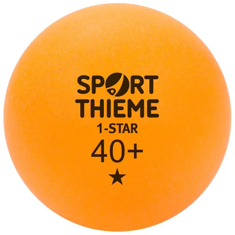 Bordtennisball Sport-Thieme Ace 6 stk. | Oransje | Trening
