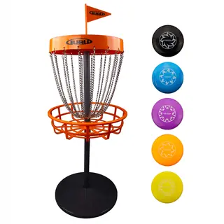 Mini Discgolfkurv Guru 70 cm | Inkludert 5 mini discer