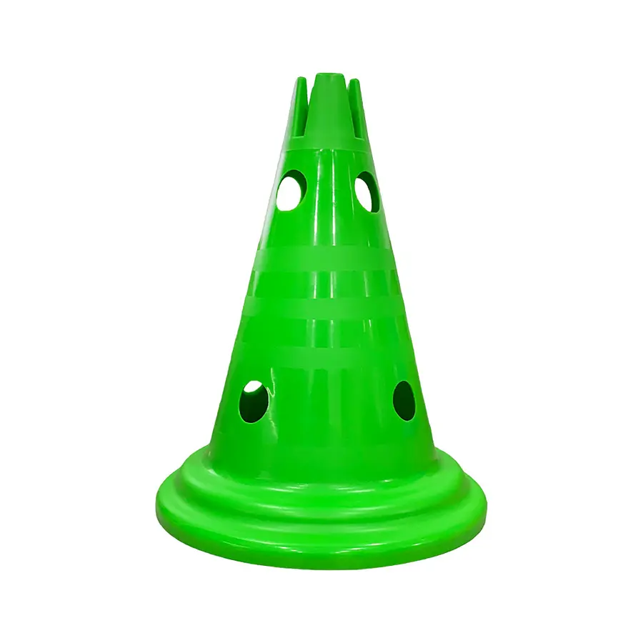 Markeringskjegle Multi med hull | 30 cm 1 stk grønn kjegle 