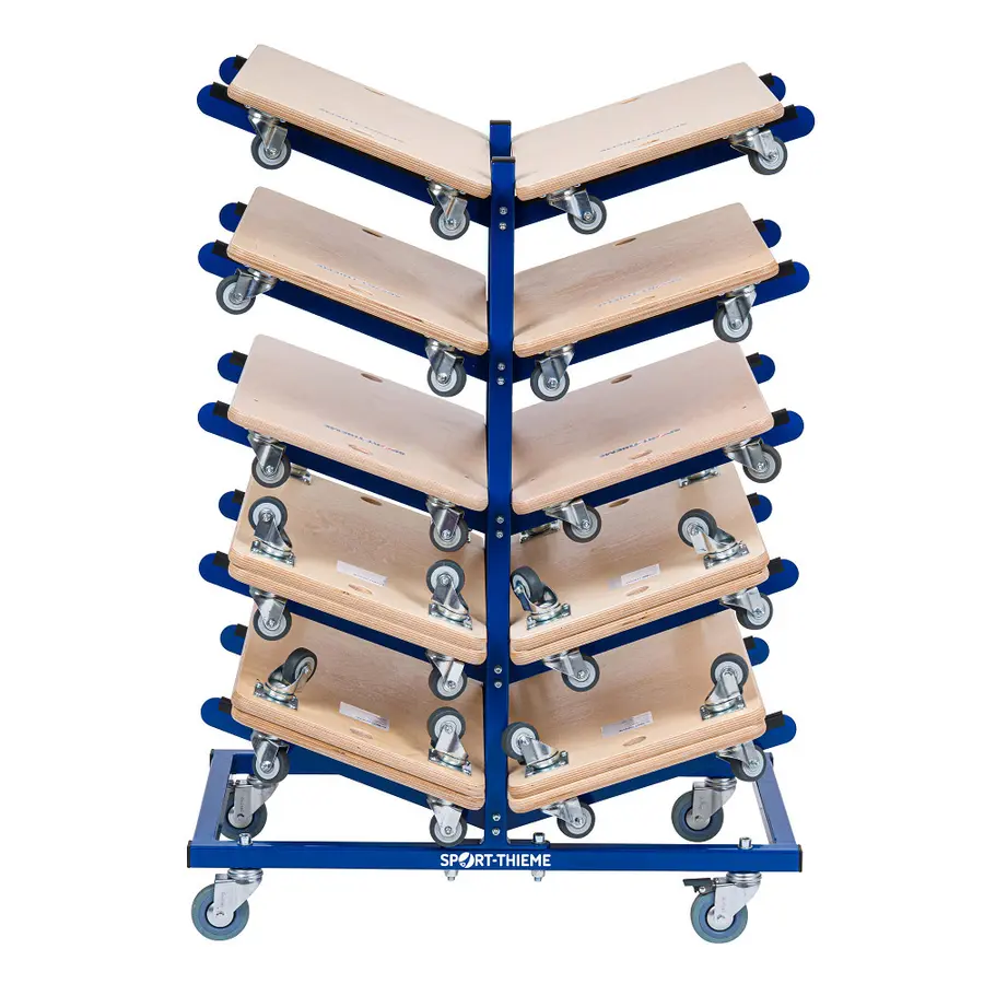 Tilbehør Oppbevaringsvogn for rullebrett For 20 rullebrett 