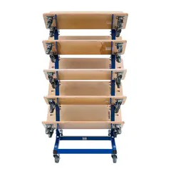 Oppbevaringsvogn for rullebrett For 20 rullebrett