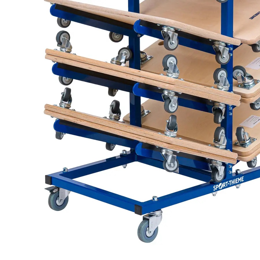 Oppbevaringsvogn for rullebrett For 20 rullebrett 