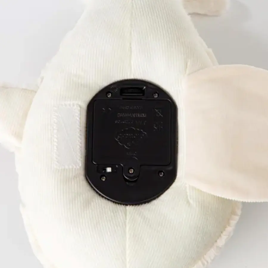 Hval lampe Hvit Med lys og lyd 