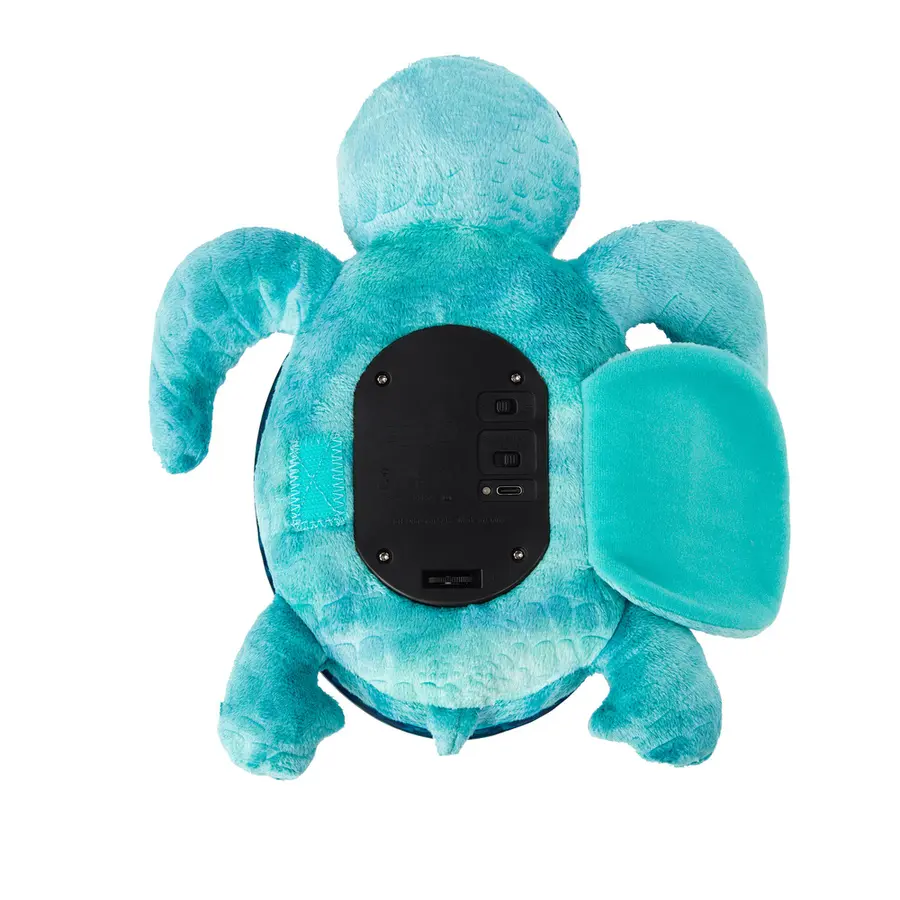 Skilpadde lampe Blå Med lys og lyd 