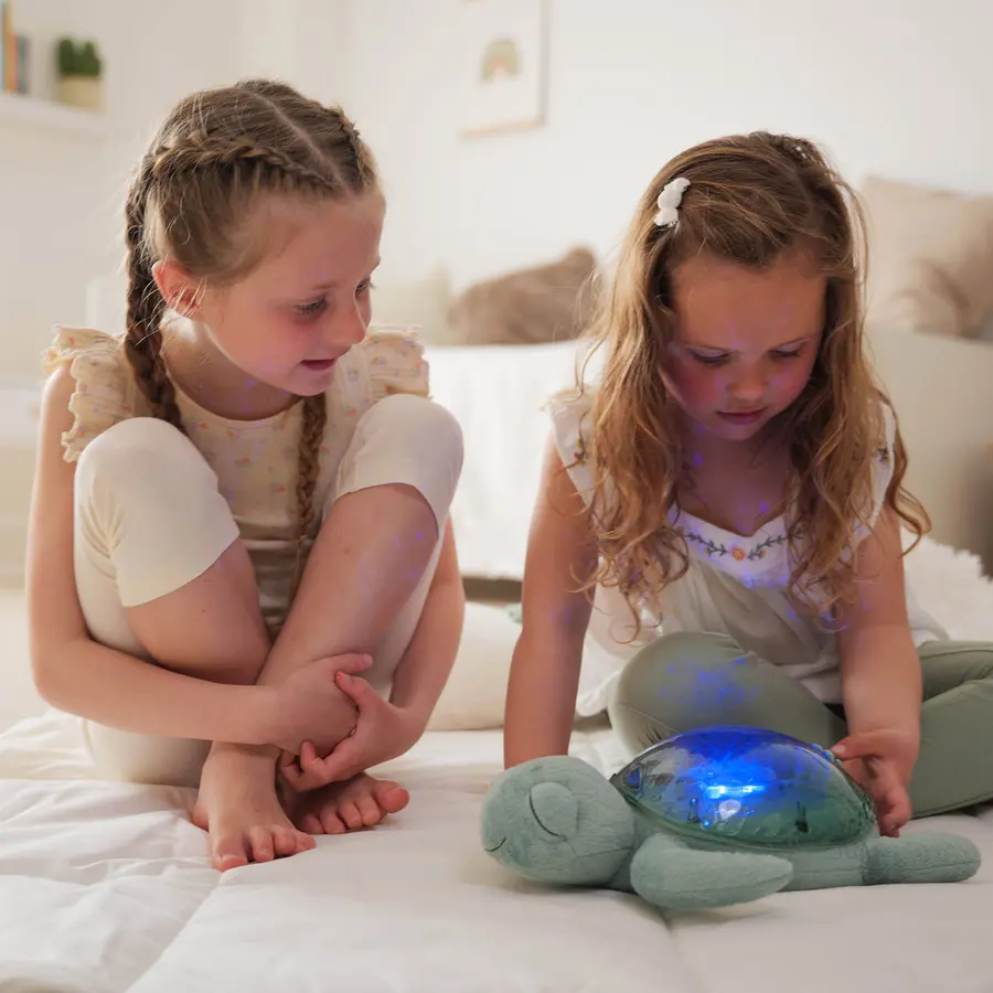 Skilpadde lampe Grønn Med lys og lyd 