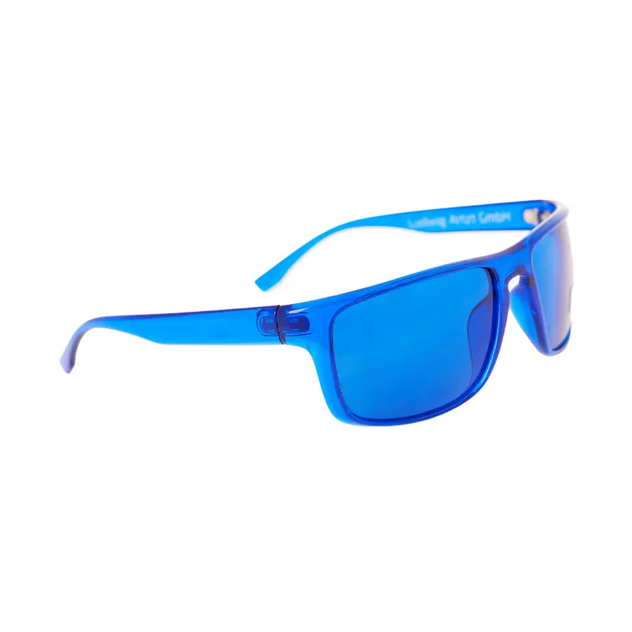 Treningsbriller med farget glass Blå Nevrobrille 