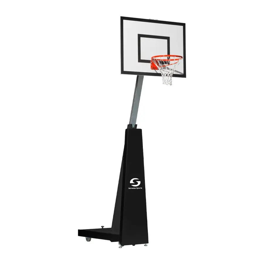 Basketballanlegg Sam School Mobilt | Inne-Ute | Høydejusterbar 