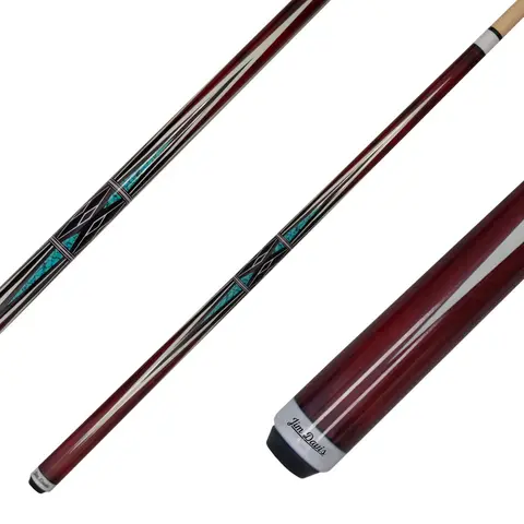 Biljardkø Jim Davis Mirage 147 cm 2-delt | Brun/ blå