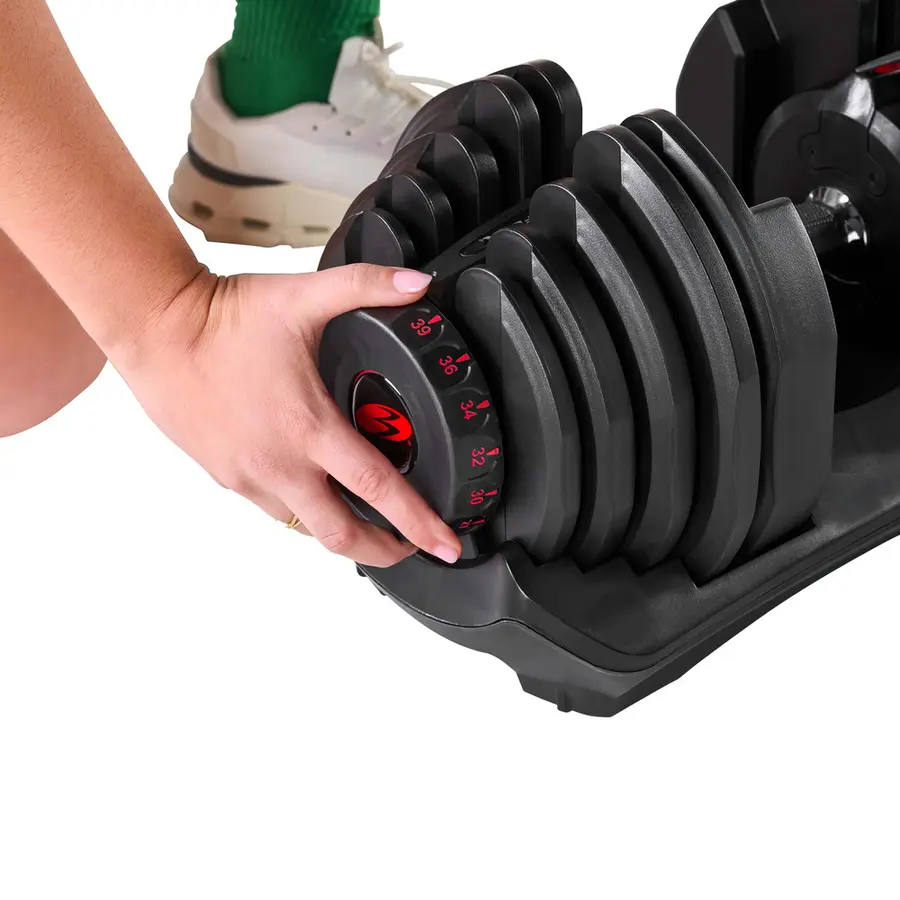 Manualsett Bowflex SelectTech 1 x 4-41 kg | Justerbar dumbbell 