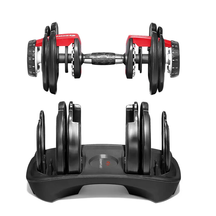 Manualsett Bowflex SelectTech 1 x 2-24 kg | Justerbar dumbbell 