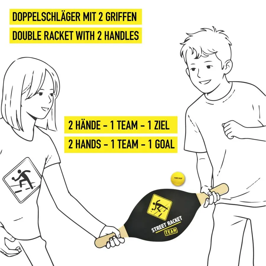 Street Racket Team Racket 1 stk samarbeidsracket 