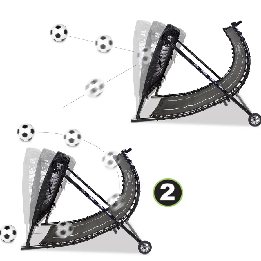 EXIT Kickback Fotball Rebounder 124x90cm | Skudd | Fotballvegg 