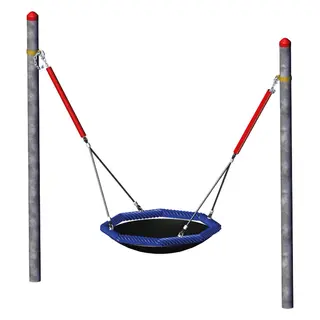 Honeycomb Easy-swing Med sete, stolper og Herculestau