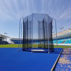 Kastebur diskos/slegge 8-10,5 meter IAAF sertifisert